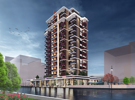 Квартиры 2+1 в новом жилом комплексе с инфраструктурой комфорт-класса в Мерсине-100 метров от моря